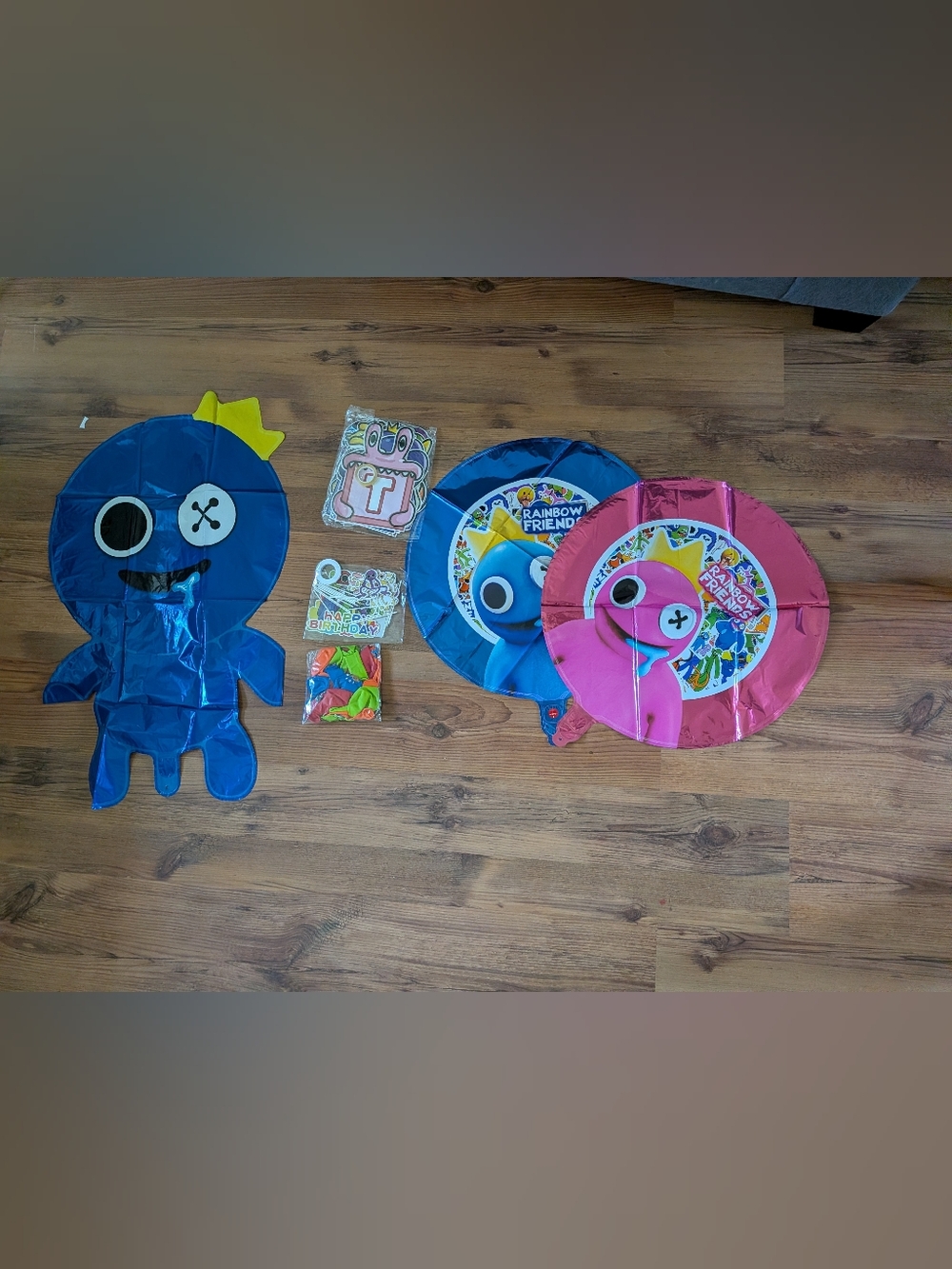 Brand New Rainbow Friends Birthday Decor Kit